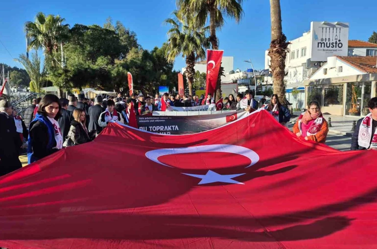 Sarıkamış Şehitleri anısına yürüdüler 