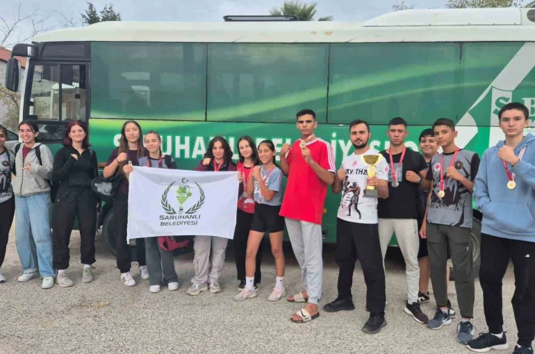 Saruhanlı Belediyesi Muaythai Takımından bir başarı daha 