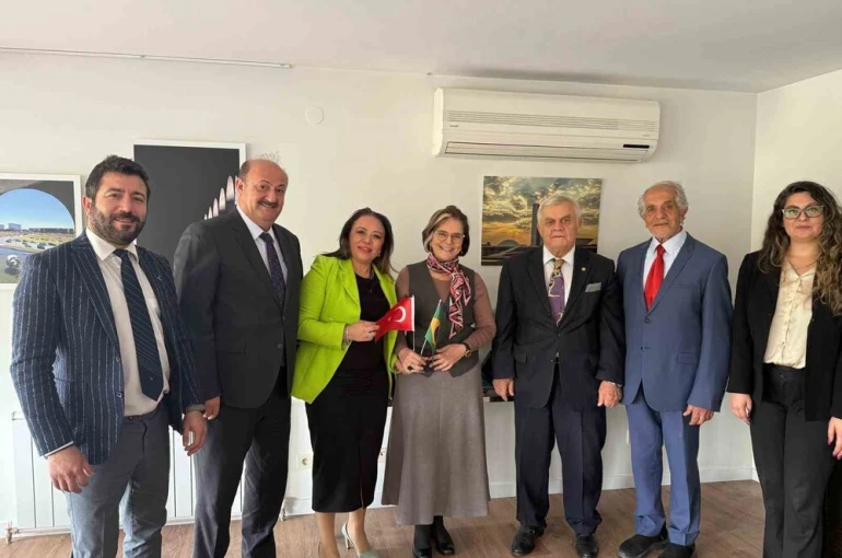 SATKOF’tan Brezilya Büyükelçiliği ile sağlık diplomasisinde sürdürülebilir iş birliği adımları