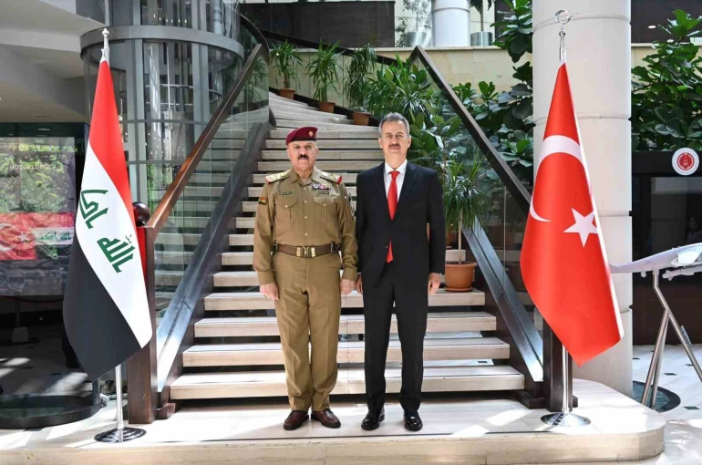 Savunma Sanayii Başkanı Görgün, Irak Silahlı Kuvvetleri Başkomutanlık Ofis Müdürü Orgeneral Al-Shammari’yi makamında ağırladı 