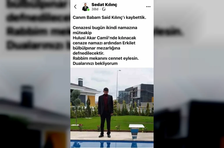 Sedat Kılınç’ın acı günü 