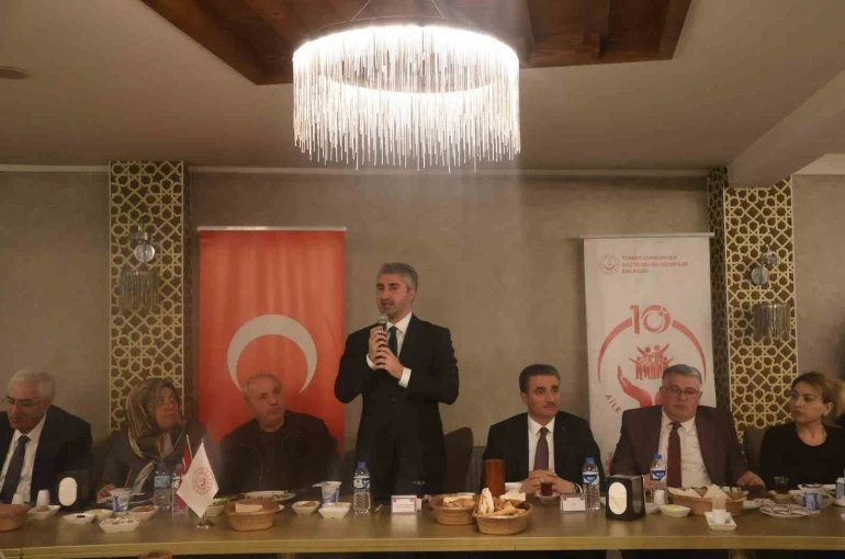 Şehit aileleri vefa sofrasında bir araya geldi 