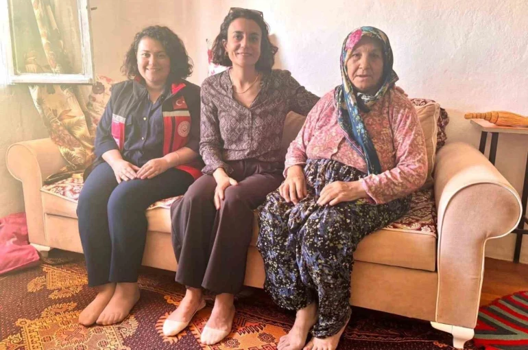 Şehit ailesine vefa ziyareti
