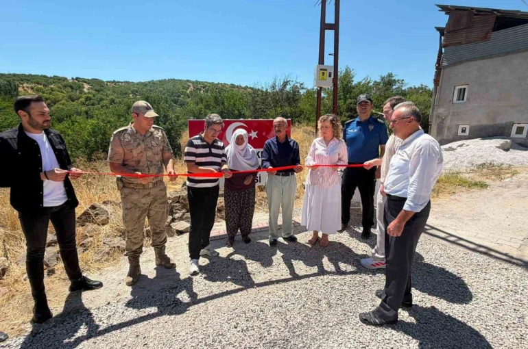 Şehit İdris Yılmaz’ın adı Yazmakaya’da caddeye verildi