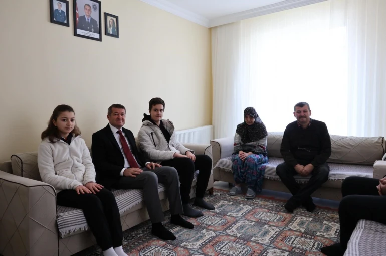 Şehit İlhan Ongan’ın ailesine anlamlı buluşma 