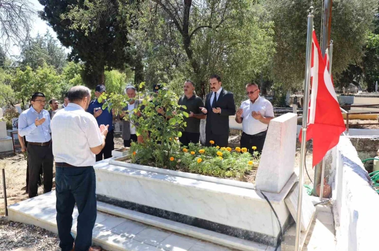 Şehit jandarma er Altun mezarı başında anıldı 