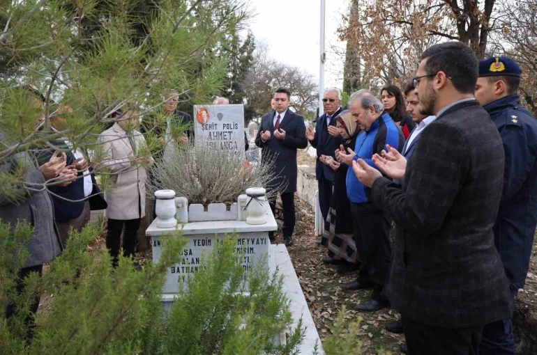 Şehit Polis Işlakça şehadetinin yıl dönümünde anıldı 