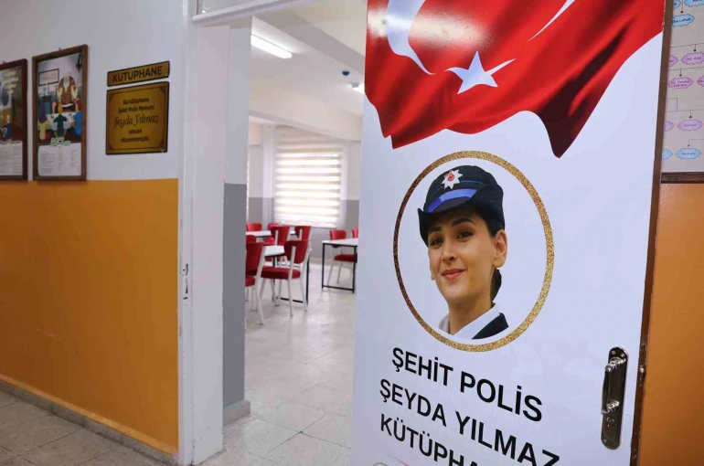 Şehit polis Şeyda Yılmaz’ın adı kütüphanede yaşatılacak 
