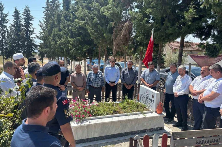 Şehit Süleyman Görece şehadetinin yıl dönümünde dualarla anıldı