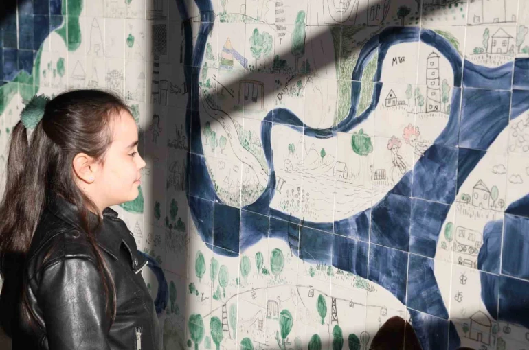 Şehrin hikayesini Nilüferli çocuklar çizdi 