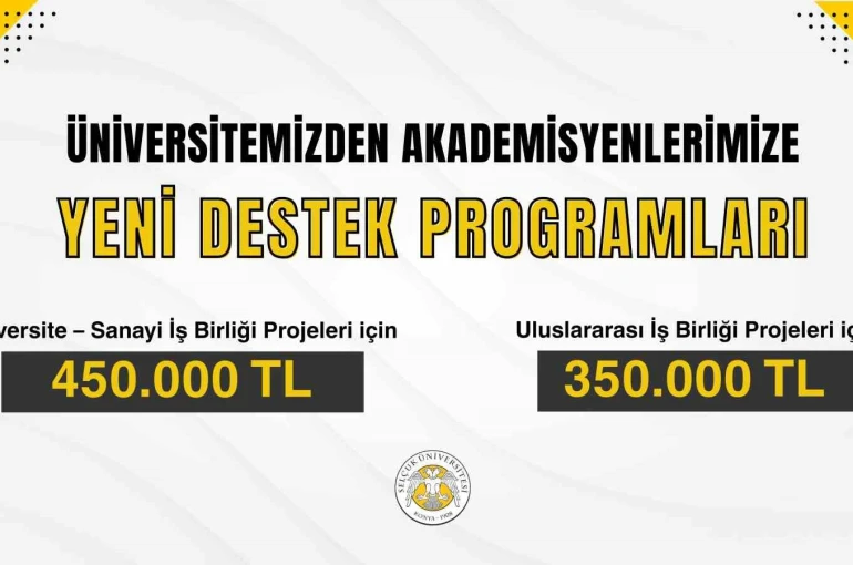 Selçuk Üniversitesi’nden akademisyenlere önemli fırsat 