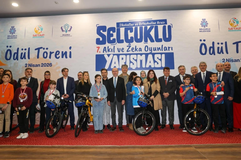 Selçuklu Akıl Ve Zeka Oyunları Yarışması’nda ödüller sahiplerini buldu