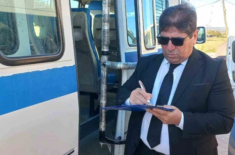 Selendi’de okul servisleri sıkı denetimden geçti 