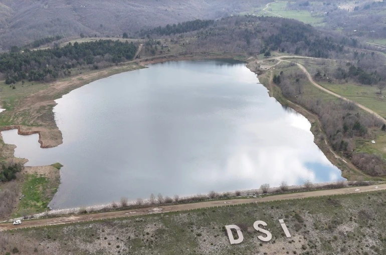 Selöz Göleti havadan görüntülendi 