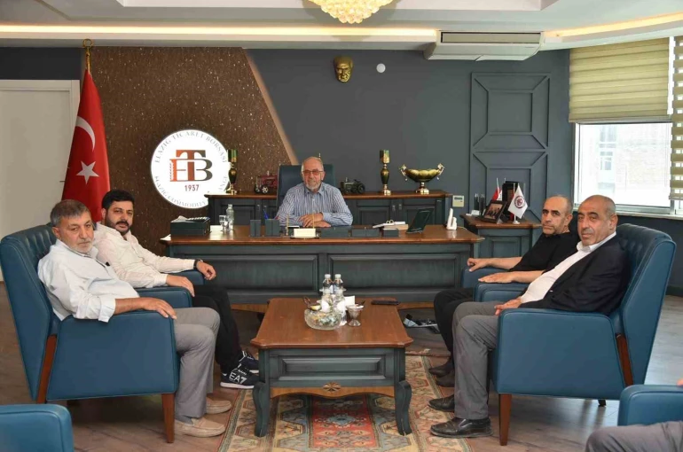 Şenol Arslan, Başkan Dumandağ ile bir araya geldi