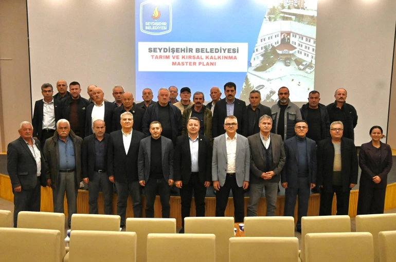 Seydişehir'de Tarımsal Sulama Ele Alındı