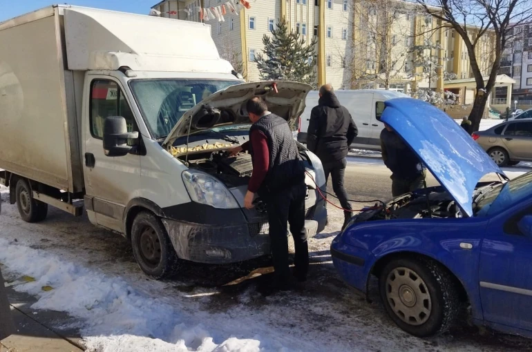 Sibirya soğuklarının etkili olduğu Ardahan’da 