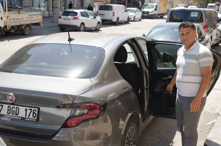 Sıfır aldığı Tofaş Fiat marka araç boyalı ve hasarlı çıktı