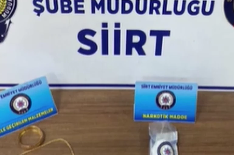 Siirt’te sahte altın dolandırıcılığı: 1 tutuklama