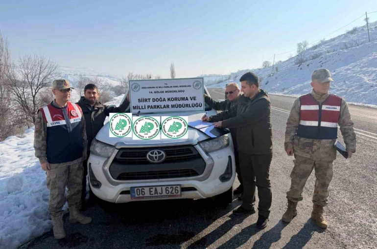 Siirt’te kaçak avcıya 26 bin lira ceza 