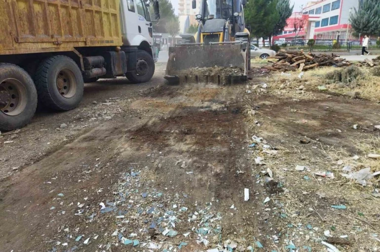 Siirt’te temizlik çalışmaları 