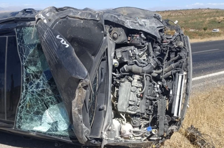 Siirt’te trafik kazası: 1 yaralı
