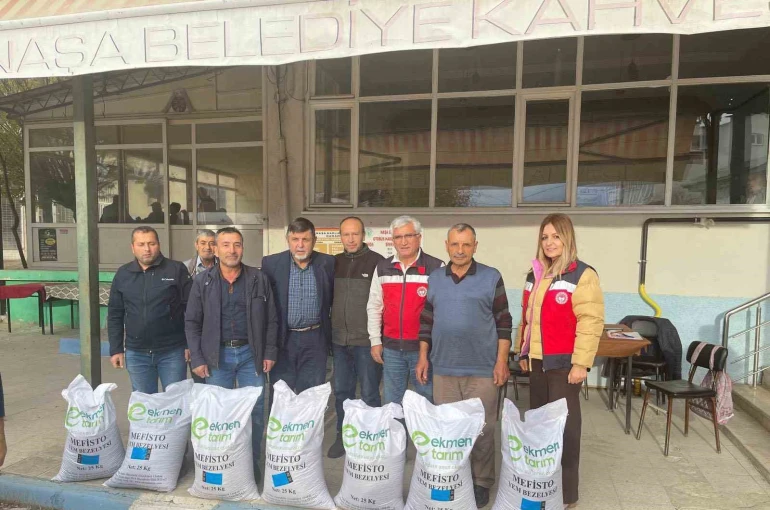 Simav’da 39 üreticiye yem bezelyesi tohumu desteği