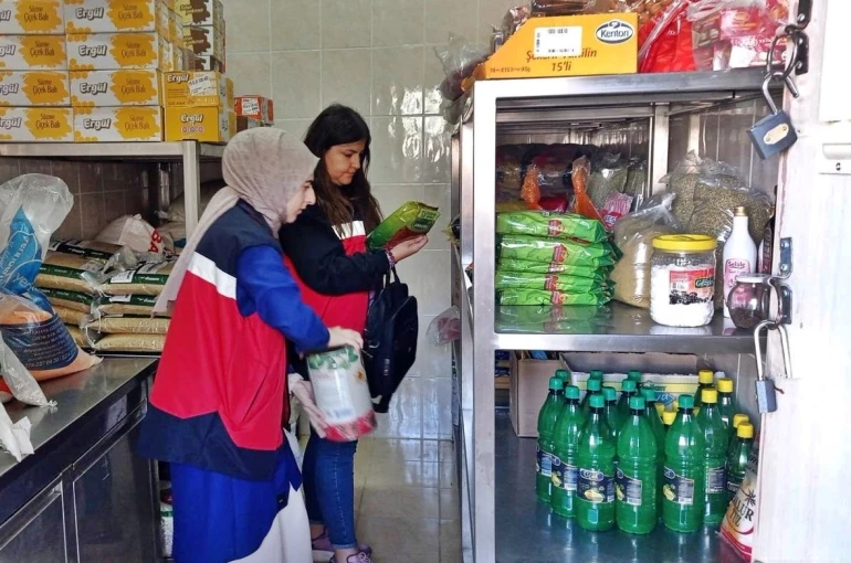 Simav’da okullarda kantin ve yemekhane denetimleri 
