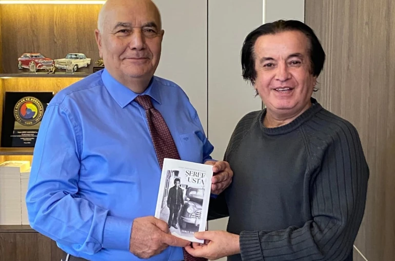 Simavlı Sanayici Şeref Kazcıoğlu’nun "Şeref Usta" isimlin kitabı çıktı 