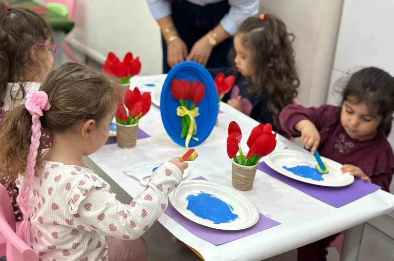 Sincan Belediyesi kreşinde "ilkbahara merhaba" etkinliği 