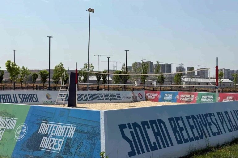 Sincan Belediyesi’nden Plaj Voleybol Turnuvası