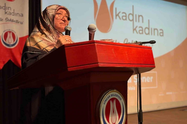 Sincan’da düzenlenen Kadın Kadına Aile Sohbetleri aralıksız devam ediyor 