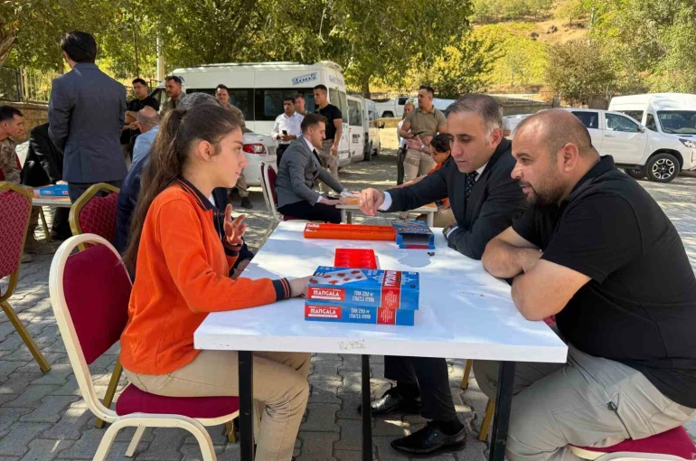 Sınır hattındaki öğrencilere ’Akıl ve zeka oyunları’ desteği 