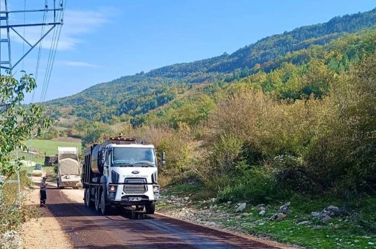 Sinop’ta 257 kilometre yol asfaltla buluştu 