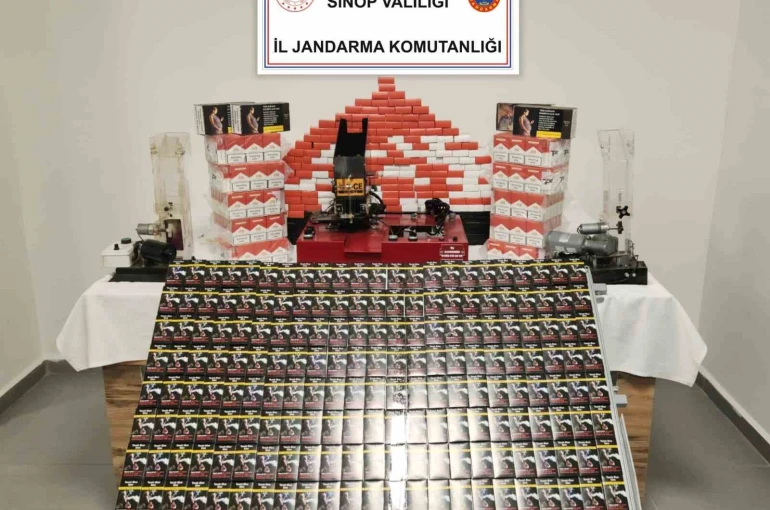 Sinop’ta kaçak tütün operasyonu: 1 gözaltı