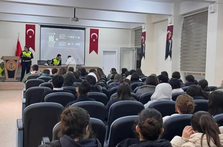 Sinop’ta öğrencilere trafik bilinci aşılandı 