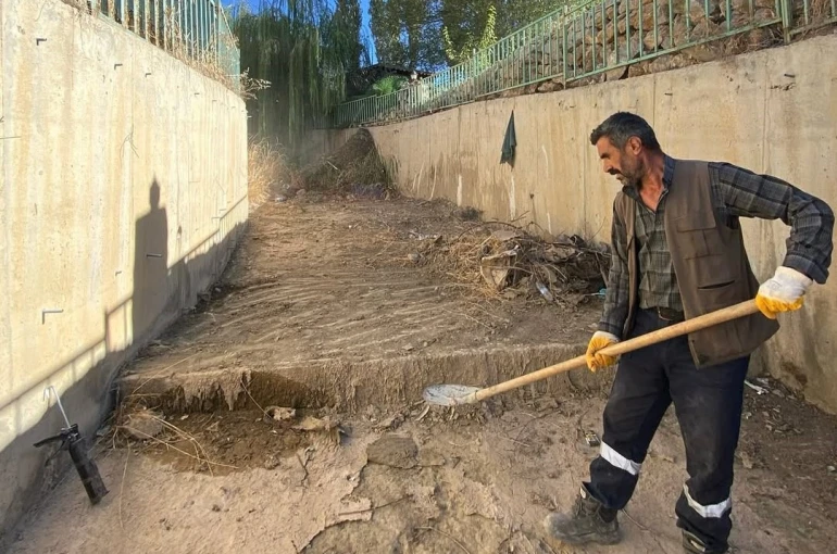 Şırnak Belediyesinden taşkın riskine karşı önlem 
