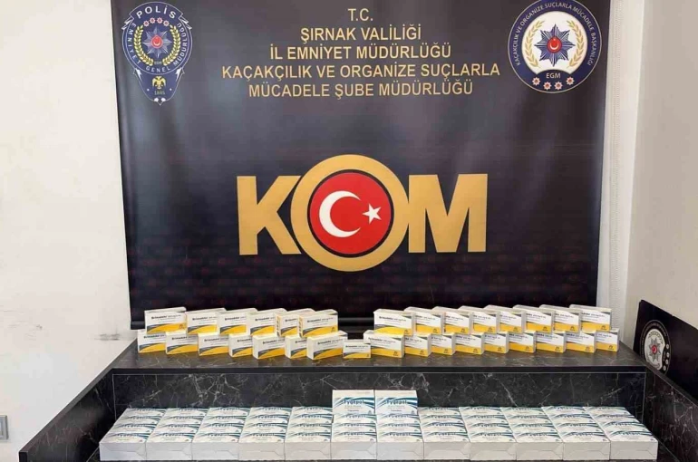 Şırnak’ta kaçak ilaç ve serum operasyonu: 2,5 milyon liralık tıbbi ürün ele geçirildi 