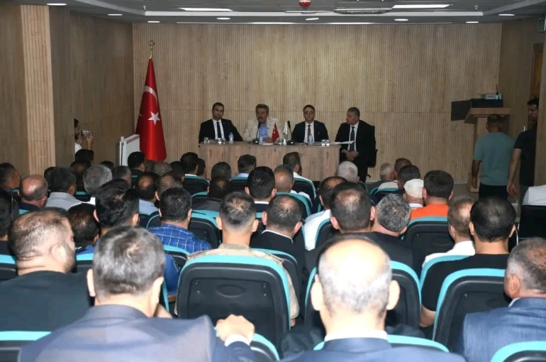Şırnak’ta muhtarlarla istişare toplantısı yapıldı 
