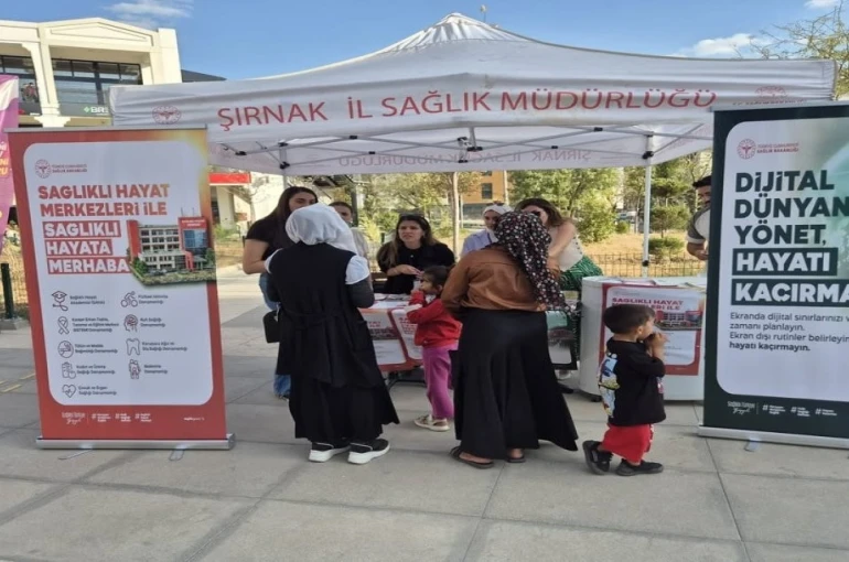 Şırnak’ta sağlıklı hayata merhaba etkinliği 
