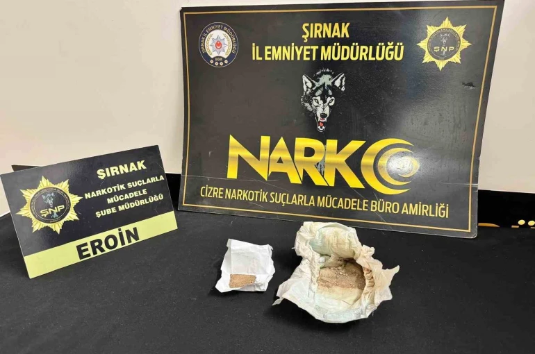 Şırnak’ta uyuşturucu satıcılarına geçit yok 