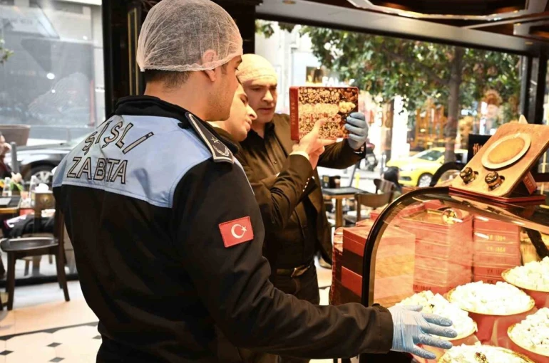 Şişli Belediyesi ekiplerinin gıda denetimi tüm hızıyla sürüyor 