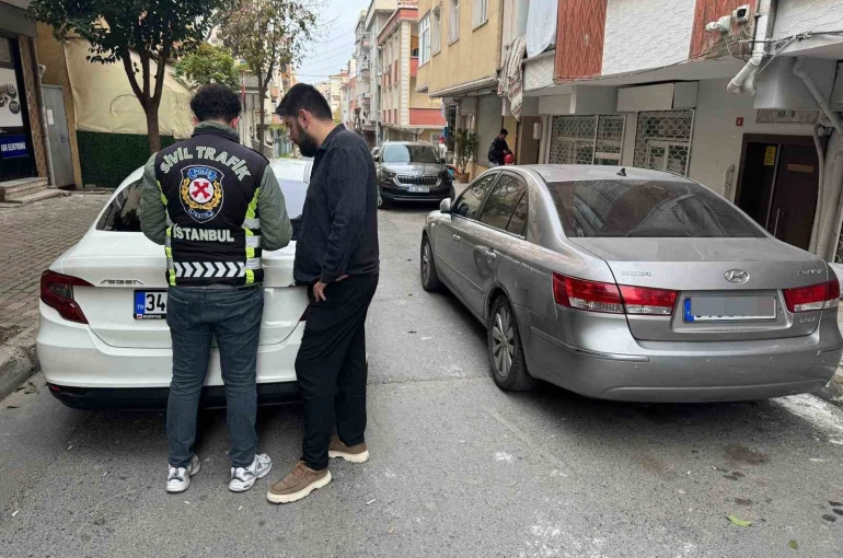 Şişli’de trafiği tehlikeye sokan şahıslara 41 bin 507 TL ceza