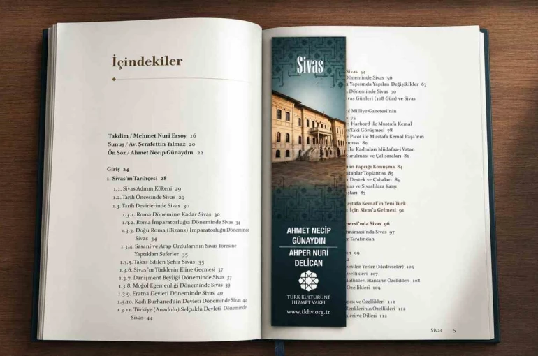 Sivas kaleme alındı, en kapsamlı kitap yayımlandı 