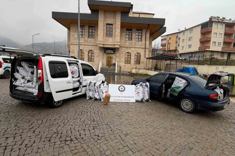Sivas’ta 1 ton 9 kilogram tütün ele geçirildi 