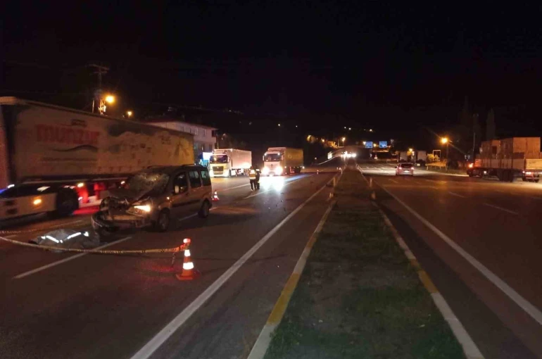 Sivas’ta trafik kazası: 1 kişi hayatını kaybetti 