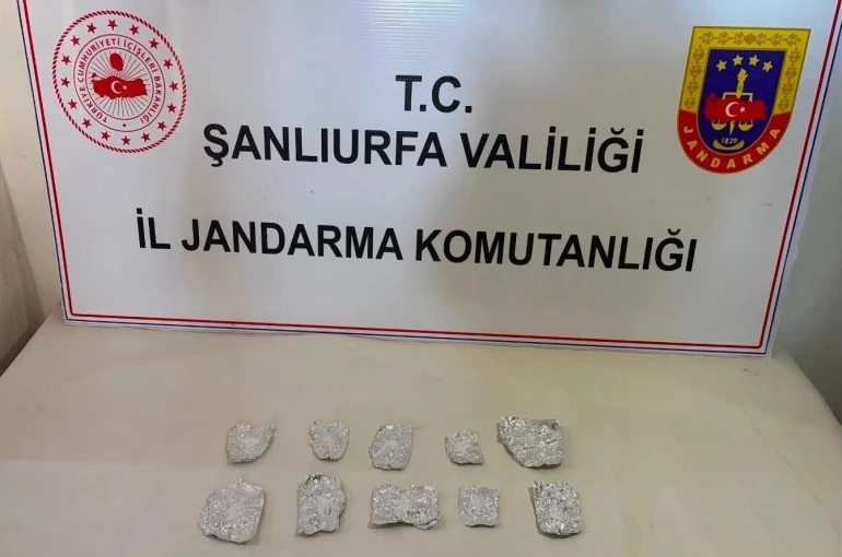 Siverek’te uyuşturucu operasyonu: 15 gram metamfetamin ele geçirildi
