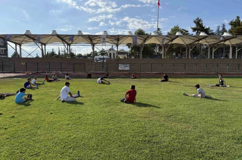 Söğüt’te atletizm antrenmanları gerçekleştirildi 