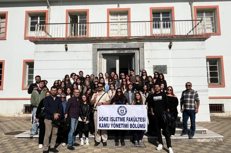 Söke İşletme Fakültesi öğrencilerinden tarihe yolculuk 