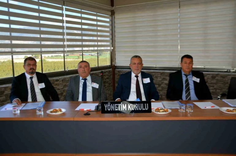 Söke TARİŞ Pamuk Kooperatifi mali genel kurul toplantısı yapıldı 